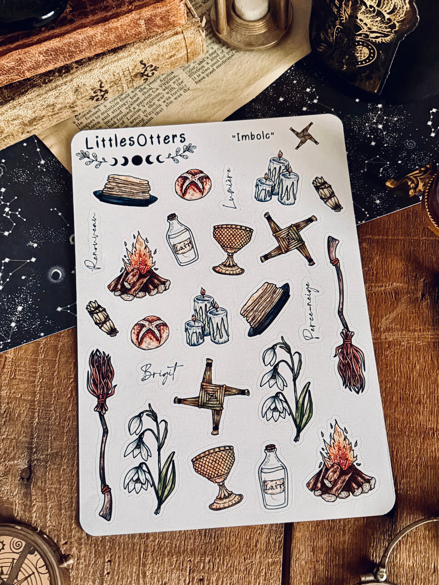 "Imbolc" Sticker's sheet